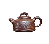 Teapot Chinese Retro Double Dragon Playing with Pearl Teapot Office Creative Retro Tea Set V Tea Maker