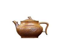 Teapot Chinese Retro Dragon and Phoenix Dance Teapot Hand-Carved Tea Ceremony Supplies Tea Infuser Tea Maker