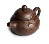 Teapot Chinese Yi Xing Gongfu Tea Pot 10oz Generous Style Zisha Clay Zini Infuse for Loose Tea