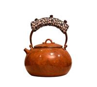 Teapot for Kitchen Restaurant Pure Handmade Copper Kettle Brewing Boiling Water Teapot Kung Fu Household Set Office Occasions