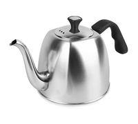 Teapot Kettle Tea Herbs Strainer 1.1L All Cookers Gas Induction Stainless Steel