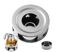 Teapot Light Heater - Multipurpose Beverage Heater, Decorative Frosting Stand | Portable Drink Warmer Picnic Mountaineering Camping Fishing Serving Accessories Heat Storage Base