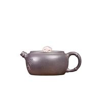 Teapot Loose Tea Teapot 200ml Purple Clay Handmade Pot Raw Ore Mud Maker Kettle with Strainer Zisha Teaset Teaware