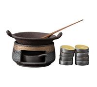 Teapot Warmer, Ceramic Wax Heater, Ceramic Material, Candle Holder Stand, Oil Burner Accessory, Heat Retention Dish, For Home Living Room Dining Table Hotel Meditation