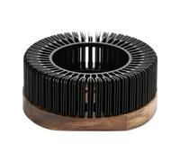 Teapot Warmer Hollow Frame Tea Light Warmer Fashion for Restaurant Hotel Tea Black 11x6.2 cm