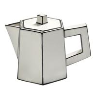 Teapot white/black Carte Blanche Serax