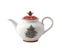Teapot with Lid Villeroy & Boch 1.6L Red Green Porcelain Festive Gift Box