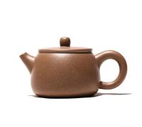 Teapots 100ml Raw Ore Handmade Zisha Tea Set Chinese Yixing Purple Clay Teapots Ball Shaped Infuser Pot Beauty Kettle Porcelain Tea Set Portable Tea Set
