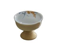 Teapots Ceramic High Foot Tea Cup Personal Japanese Hand-Painted Apricot Yellow Wheat Ear Master Kung Fu Set Porcelain Tea Set Portable Tea Set
