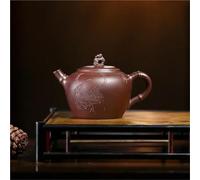 Teapots Customized Filter Tea Pot 1PCS 220ml Authentic Yixing Purple Clay Teapot Zhu Mud Beauty Set Zisha Infuser Home Porcelain Tea Set Portable Tea Set