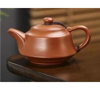 Teapots Handmade Kettle Tea Set Customized Gifts Authentic Yixing Teapot Purple Clay Xishi Pot Beauty Porcelain Tea Set Portable Tea Set(Type-E)