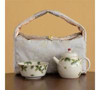 Teapots Household Tea Making Picnic Organizer Accessories Aesthetic Set Complete Retro Hand-Painted Osmanthus Kit Porcelain Tea Set Portable Tea Set