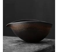 Teapots Japanese Matcha Mixing Bowl Coarse Pottery Chawan Tea Set Accessories Kitchen Tools Whisk Ceramic Porcelain Tea Set Portable Tea Set(D)