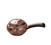 Teapots Kung Fu Tea Set Small Ceramic Teapot Side Handle Pot Porcelain Tea Set Portable Tea Set(Type-D)