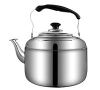Teapots, Retro Teapot Whistling Kettle Gas Stove Induction Cooker Universal Hot Water Boiler Tea Pot(2L)