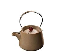 Teapots Rough Pottery Kung Fu Tea Set Green Teapot and Cup Ceramic and Teacups Sets Complete Porcelain Tea Set Portable Tea Set(D)