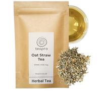 Teapro Oat Straw Loose Leaf Herbal Tea 100g | Premium Caffeine-Free Oat Straw Herbal Infusion | Pure Avena Sativa Tea