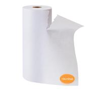 Tear Away Machine Embroidery Stabilizer Backing 10" x 50 Yd roll - 35UM Embroidery Topping Film for Machine Embroidery and Hand Sewing (10"x50yd)