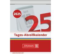 Tear-off calendar 2025 1 page = 1 day 53.6 × 71 mm