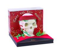 Tear-off Pages Calendar - 3D Art Skull Halloween Tear-Off Paper Calendar - Agenda Planner, Desk Decoration for Bedroom Shelf Table Apartment