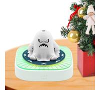 Tear Off Pages Calendar | 3D Paper Carving Art Tear-Out Pages Notepad Ghost Calendar With Light - Desk Decor & Planning Accessory for Holidays Events