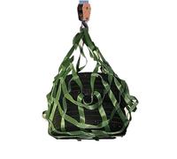 Tear Resistance Safety Net Straps, Hanging Netting, Flat Polyester Sling Hoisting Cargo Lifting Net, For Construction Rigging Moving Towing Hoisting Work Gear(1.5 X 1.5M/Mesh 10cm/Load 1t)