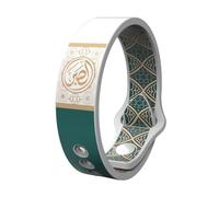 Tear Resistant Breathable Silicone Bracelets Band Providing Easy Access to Bible and Quran Verses in Multiple Languages Tear Resistant Wristband