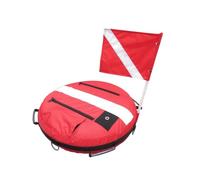 Tear-Resistant-Resistant Round Surface, Red, One Size