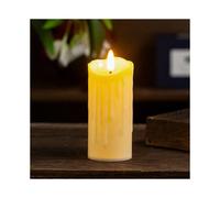 (Tear surface 5*11cm) Electronic candle restaurant wedding Christmas decoration led simulation tear candle light birthday scene layout supplies