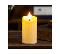 (Tear surface 5*9cm) Electronic candle restaurant wedding Christmas decoration led simulation tear candle light birthday scene layout supplies