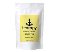 tearapy Lemon And Lime Sencha Green Tea | 100g Premium Loose Leaf Quality, Green Tea Delicious Refreshing Taste- Hot or Iced Tea- Brews in 2-4 Minutes