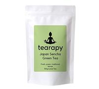 tearapy Tea Premium Green Tea Sencha - 100g Pack of Loose Leaf Traditional Japanese Green Tea - Light, Smooth & Fresh - With Antioxidants - Premium Loose Leaf Tea, Great Taste - Brews in 2-4 Minutes