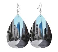 Teardrop Earring City Street Durable Dangle Hoop Earrings Lightweight Drop Earring For Decoration Married Accessories