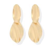 Teardrop Hoop Earrings for Women Silver Gold Large Oval Hoop Earrings for Women High Polished Statement Hoop Earrings Jewelry Gifts, Metal, No Gemstone