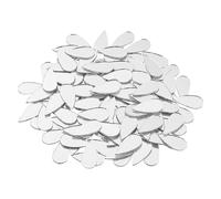 Teardrop Mirror Decals Stickers Self Adhesive 100pcs Acrylic Wall