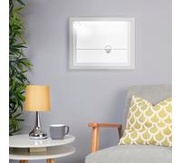 Teardrop Pair Compact Fabric Shades Brushed Chrome Touch Table Lamps ValueLights Mustard One Size