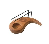 Teardrop Palo Santo Heater - Teak Wood Yin & Yang Design For Serenity