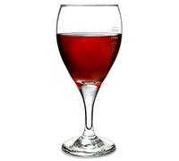 Teardrop Tear Wine Glasses 12.5oz Lined and CE Marked at 125ml, 175ml & 250ml - Set of 4