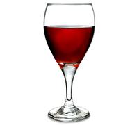 Teardrop Tear Wine Glasses 12.5oz Lined and CE Stamped at 250ml - x4 - LCE Lined Wine Glasses