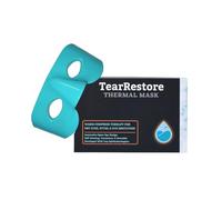 TearRestore Open-Eye Warm Compress Mask for Dry Eyes - Best Heated Eye Compress Mask for Styes and Eye Irritation - Reusable, Convenient, Effective, & FDA Cleared