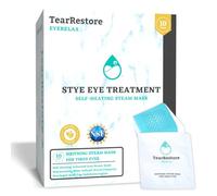 TearRestore Stye Eye Treatment | EyeRelax Heated Eye Mask, Mint Flavour with Steam, Warm Compress for Dry Eyes, Self-Heating Moist Heat, Eye Compress, Blepharitis Treatment,