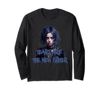 Tears are The New, Distressed Gothic Emo Long Sleeve T-Shirt