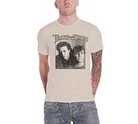 Tears for Fears T Shirt Throwback Photo Band Logo Official Natural S