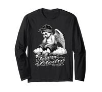 TEARS OF A CLOWN Payaso Cholo Sad Clown Chicano Tattoo Art Long Sleeve T-Shirt