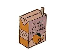 Tears of My Enemies Pins Brooch, Zinc, no gemstone
