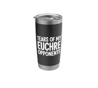 Tears of My Euchre Opponents Stainless Steel Insulated Tumbler
