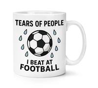 Tears of People I Beat at Football 10oz Mug Cup