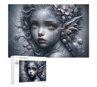 Tears of The Mermaid - Challenging Puzzle for Adults, 1000 PCS, Weekend Puzzle Project - to Assemble, Frame And Display