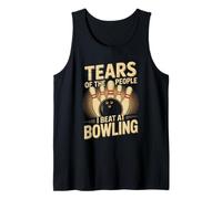 Tears of The People I Beat At Bowling, Bow Pin Bowler Lover Tank Top
