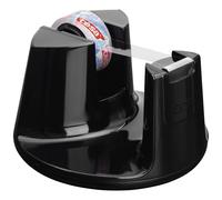 tesa Easy Cut SMART Tape Dispenser for Tables - Compact Tabletop Dispenser with